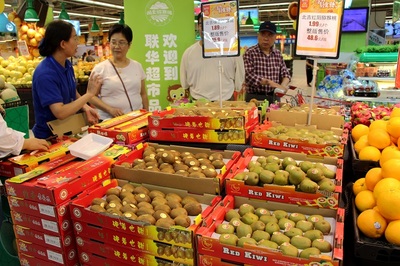 周至攜手上海聯華超市，開拓獼猴桃銷售新藍海